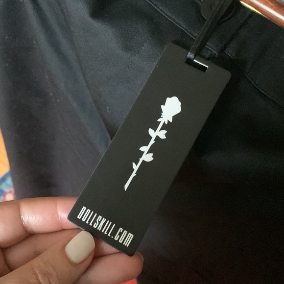 NWT Black cotton/stretch pants, 2XL. - Picture 3 of 8